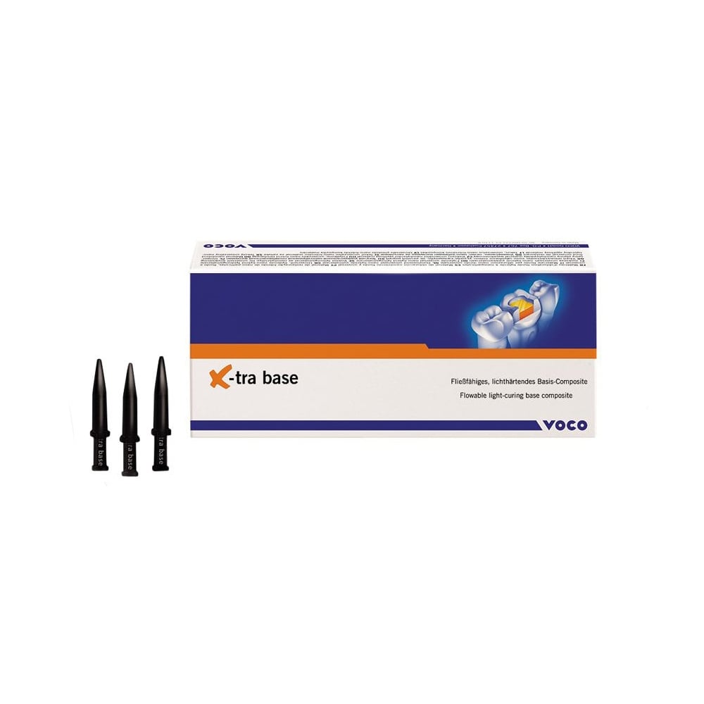 Voco 1794 X-tra Base Flowable Light Cure Dental Composite Universal Capsules 16/Pk 0.25 Gm Voco 1794 X-tra Base Flowable Light Cure Dental Composite Universal Capsules 16/Pk 0.25 Gm